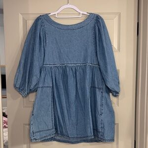 Free People Denim Dresss
